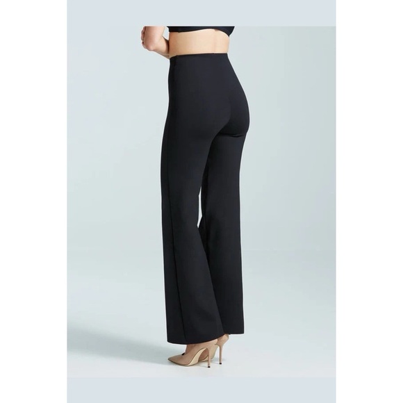 Commando Neoprene Black Wide Leg Pants - Picture 2 of 3